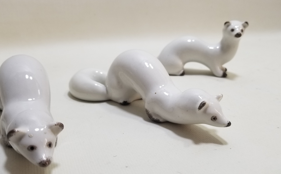 ANTİKA PORSELEN GELİNCİK BİBLOLARI TAKIMI