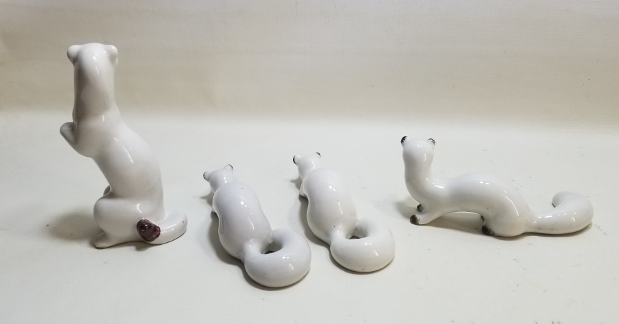 ANTİKA PORSELEN GELİNCİK BİBLOLARI TAKIMI