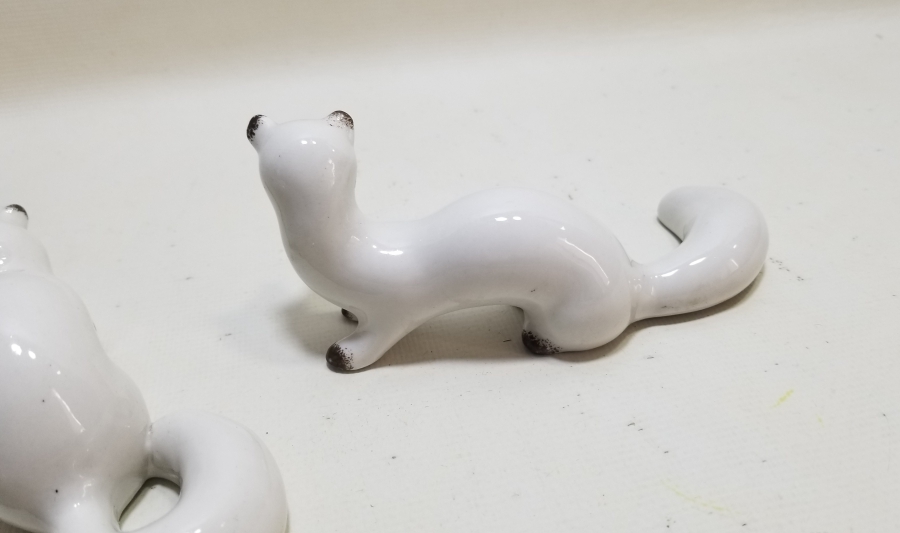 ANTİKA PORSELEN GELİNCİK BİBLOLARI TAKIMI