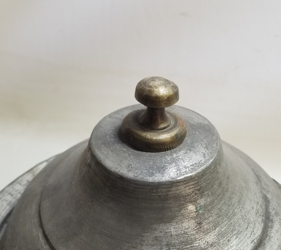 OSMANLI DÖNEMİ NADİR TİPTE KAPAKLI BAKIR HOŞAF KASESİ