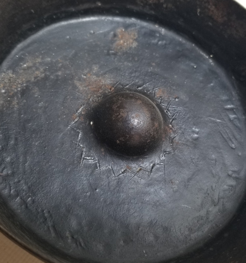 NADİR TİPTE OSMANLI DÖNEMİ CİNGİLLI TEKKE İŞİ KADİRİ GÜLLÜ KAHVE KAVURMA TAVASI