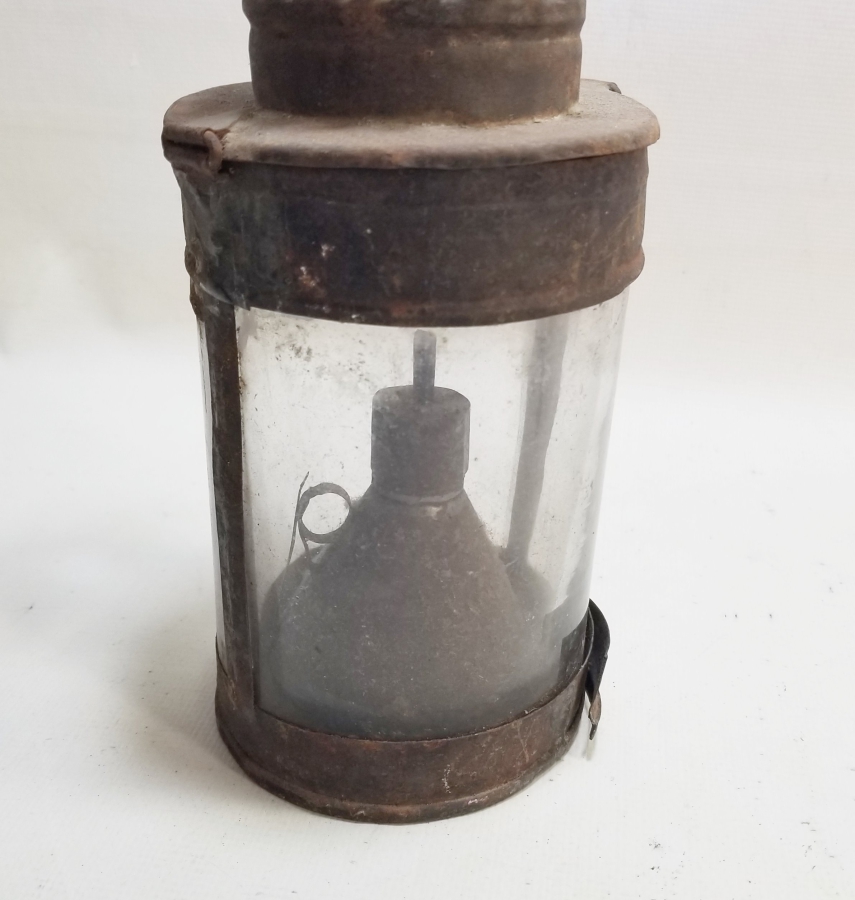 OSMANLI DÖNEMİ EL YAPIMI İDARE LAMBASI - GAZ LAMBASI