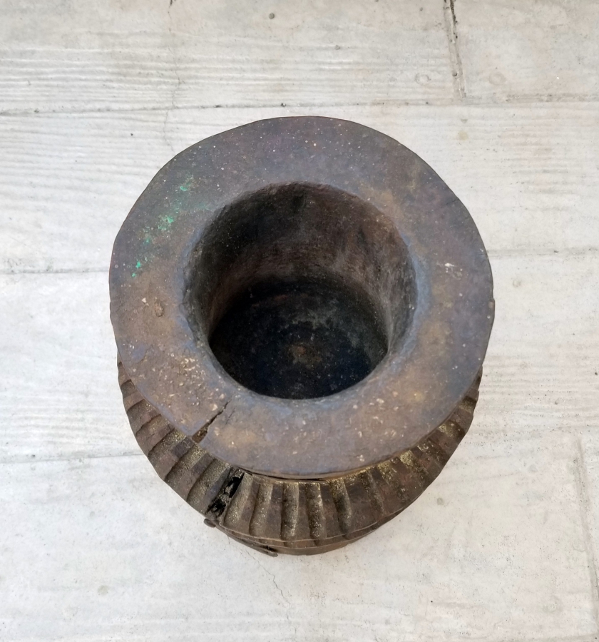 OSMANLI DÖNEMİ EL YAPIMI AHŞAP DİBEK