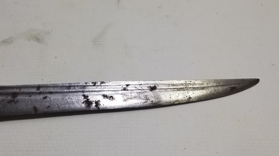 ÜZERİ AY YILDIZ FİGÜRLÜ OSMANLI DÖNEMİ BİTİRİM KAMASI - KABADAYI SALLAMASI