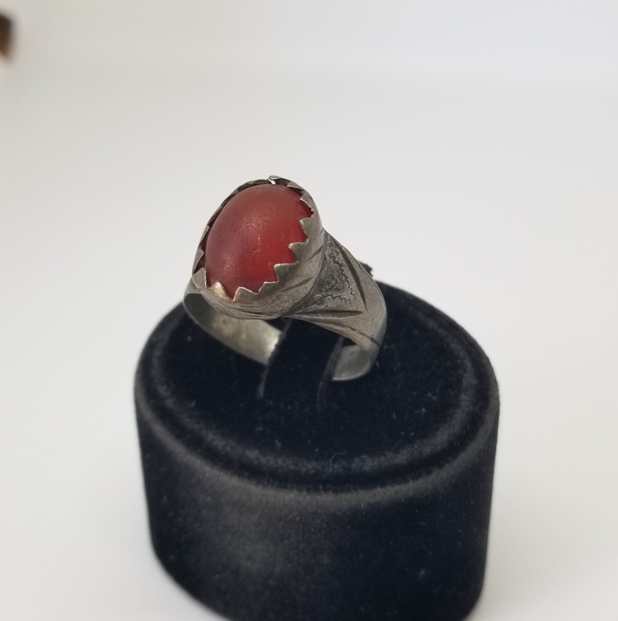 AKİK TAŞLI OSMANLI DÖNEMİ HAC HATIRASI YÜZÜK