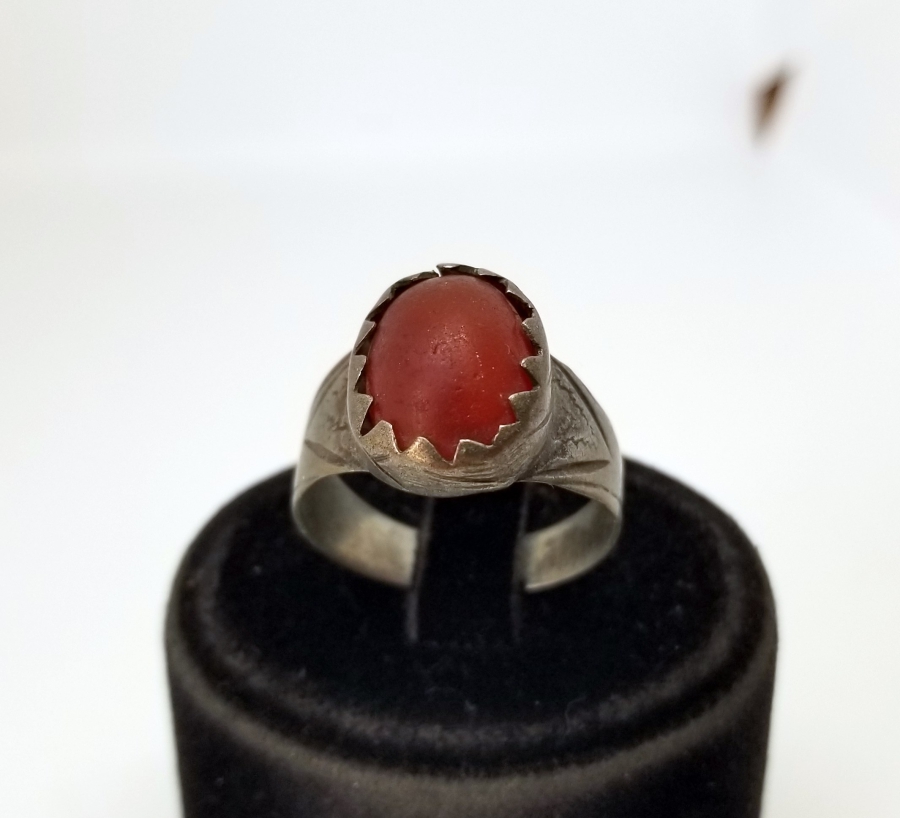 AKİK TAŞLI OSMANLI DÖNEMİ HAC HATIRASI YÜZÜK