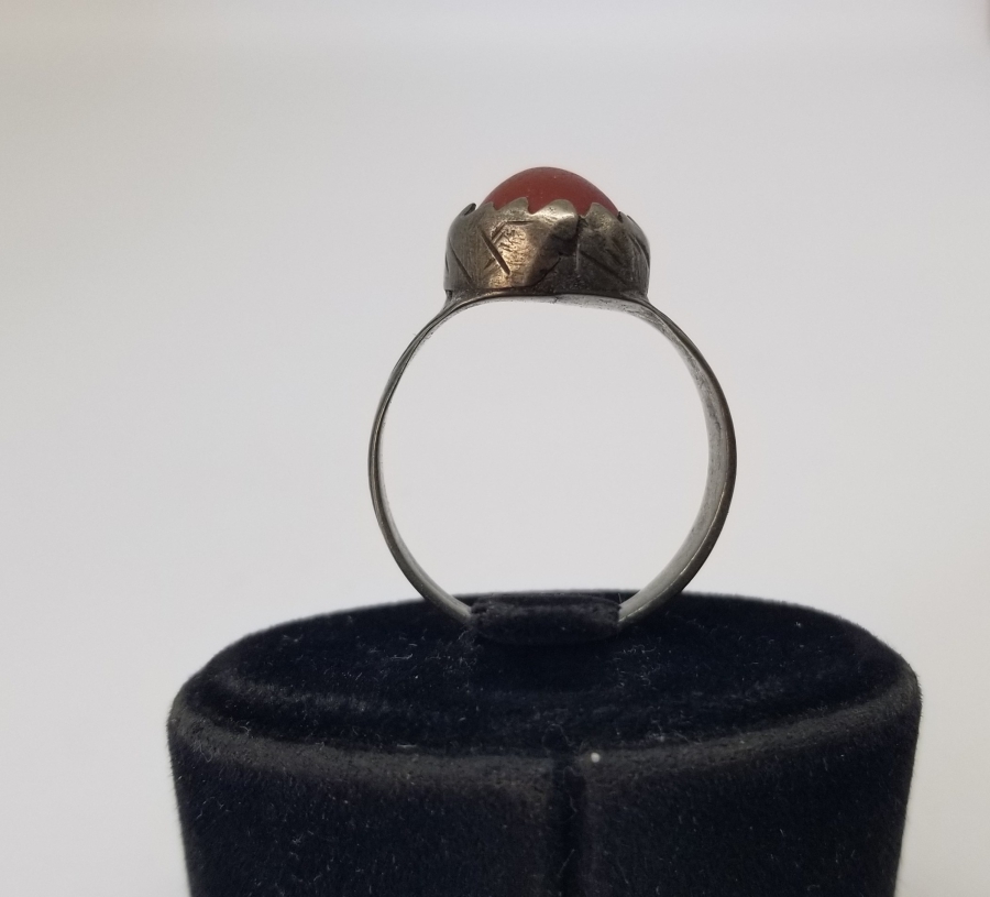 AKİK TAŞLI OSMANLI DÖNEMİ HAC HATIRASI YÜZÜK