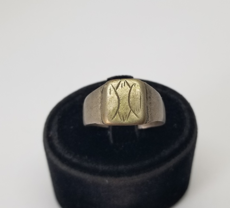 OSMANLI DÖNEMİ NALIN-I ŞERİF GÖRSELLİ EL YAPIMI YÜZÜK