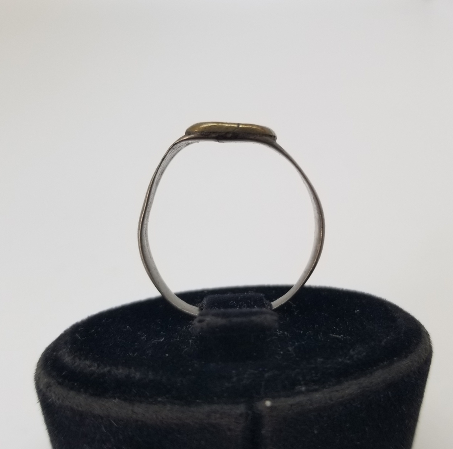 OSMANLI DÖNEMİ NALIN-I ŞERİF GÖRSELLİ EL YAPIMI YÜZÜK