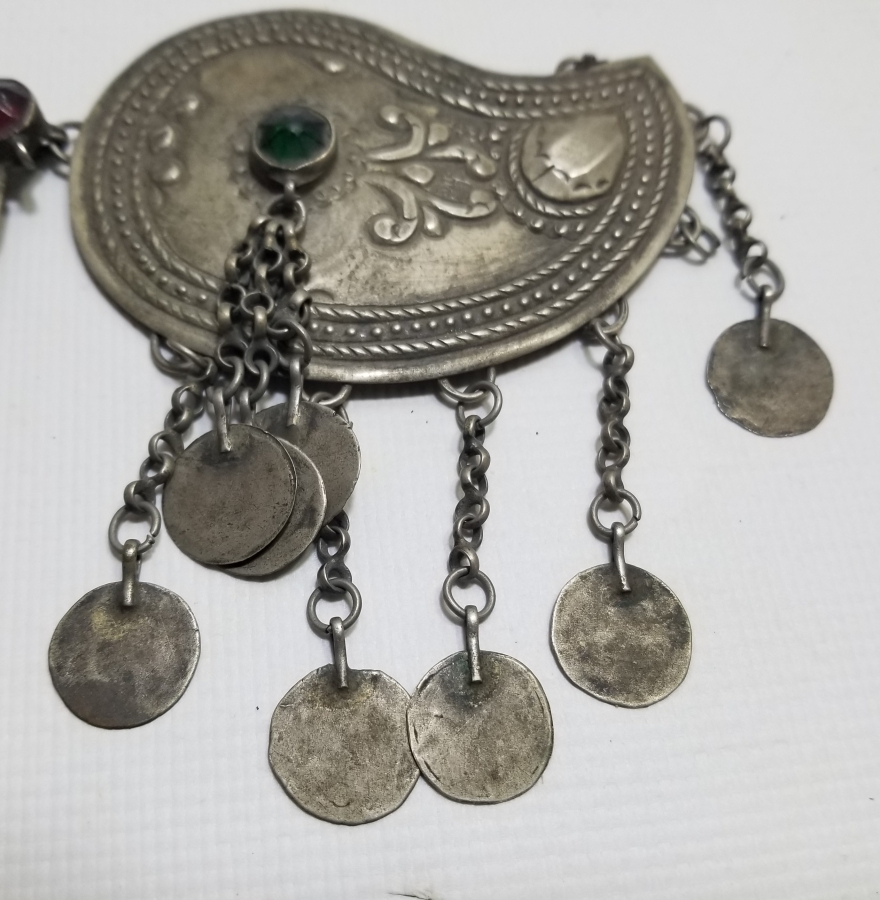 OSMANLI DÖNEMİ KABARTMA İŞÇİLİKLİ GELİN KEMER TOKASI