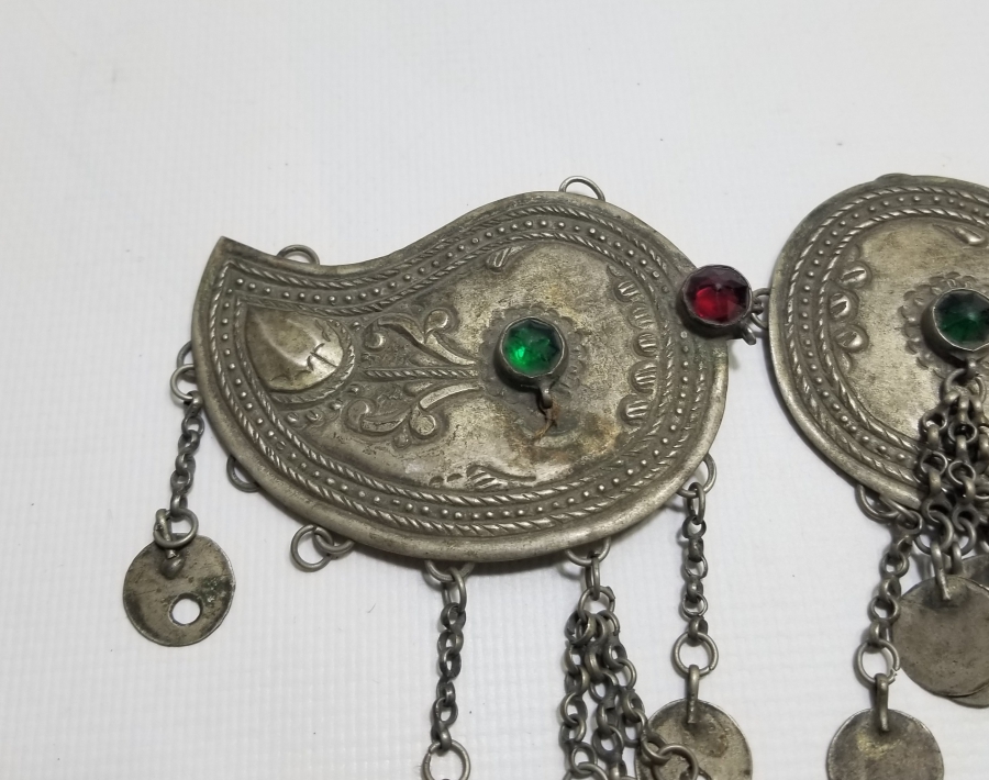 OSMANLI DÖNEMİ KABARTMA İŞÇİLİKLİ GELİN KEMER TOKASI