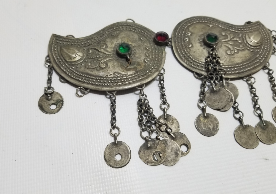 OSMANLI DÖNEMİ KABARTMA İŞÇİLİKLİ GELİN KEMER TOKASI