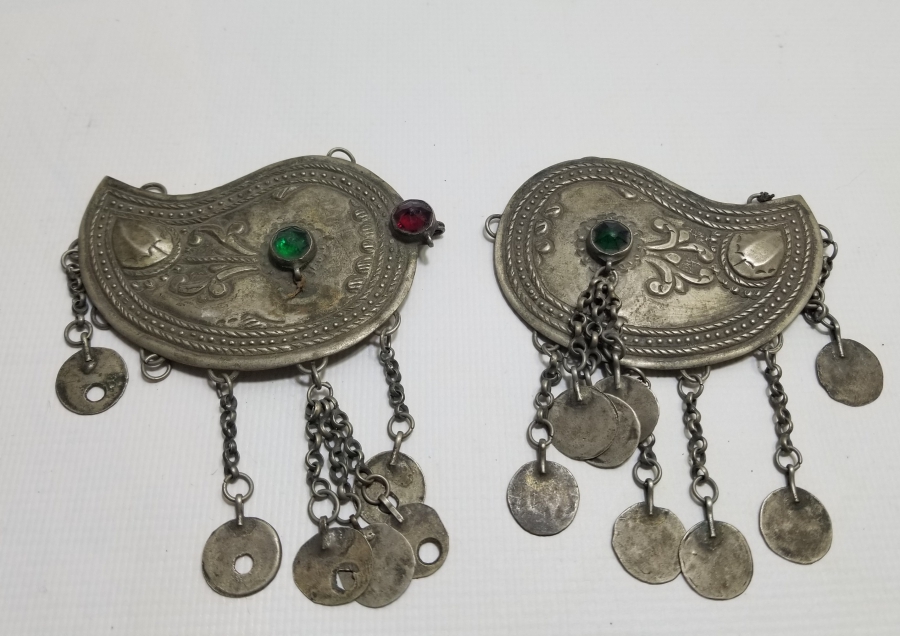 OSMANLI DÖNEMİ KABARTMA İŞÇİLİKLİ GELİN KEMER TOKASI