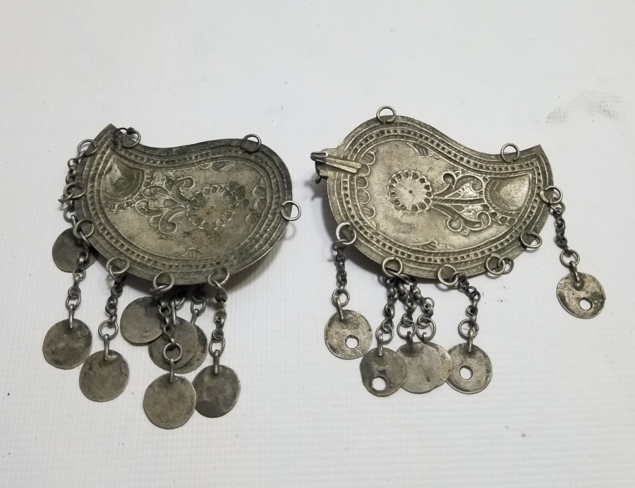 OSMANLI DÖNEMİ KABARTMA İŞÇİLİKLİ GELİN KEMER TOKASI