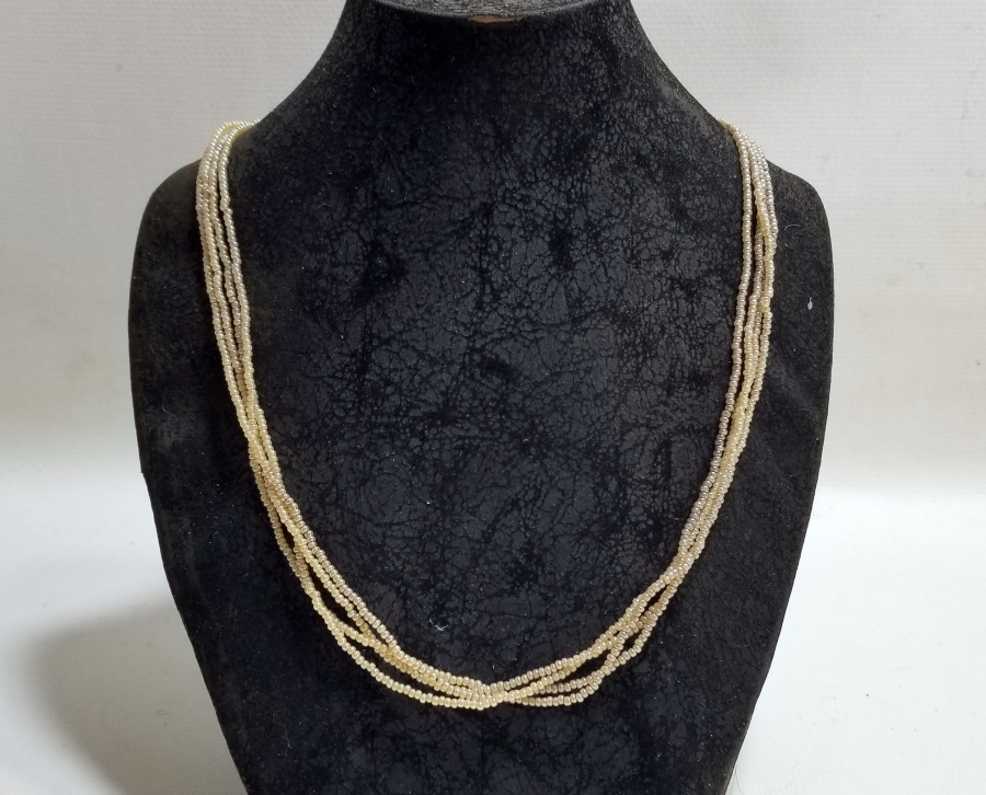 OSMANLI DÖNEMİ İNCİ FORMLU OPAL GERDANLIK