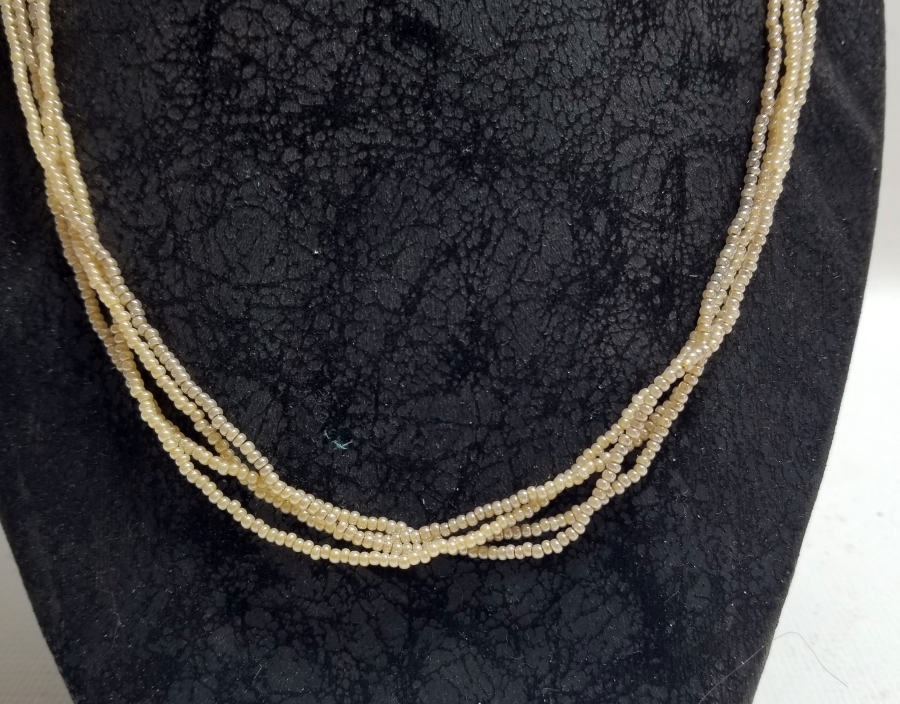 OSMANLI DÖNEMİ İNCİ FORMLU OPAL GERDANLIK