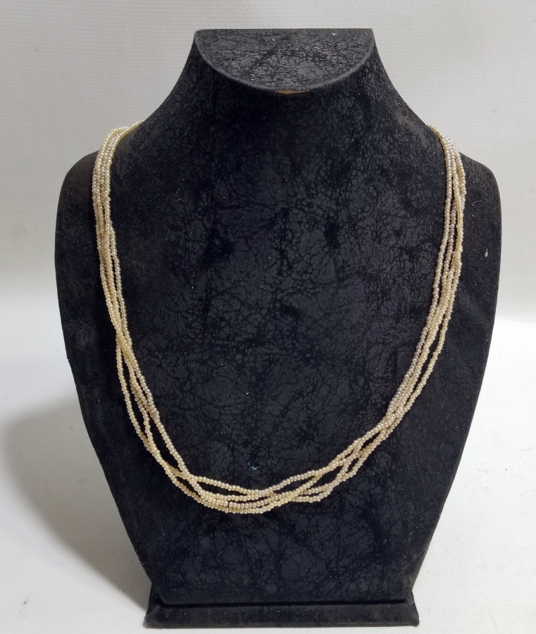 OSMANLI DÖNEMİ İNCİ FORMLU OPAL GERDANLIK