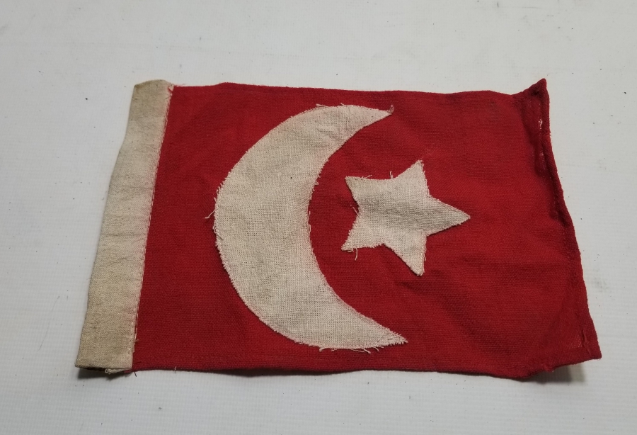 OSMANLI DÖNEMİ ÇOK NADİR GÖĞÜS BAYRAĞI