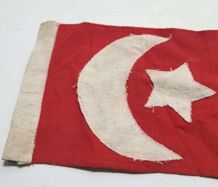 OSMANLI DÖNEMİ ÇOK NADİR GÖĞÜS BAYRAĞI