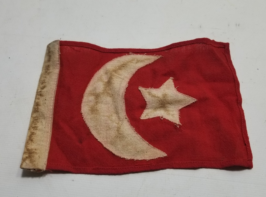 OSMANLI DÖNEMİ ÇOK NADİR GÖĞÜS BAYRAĞI