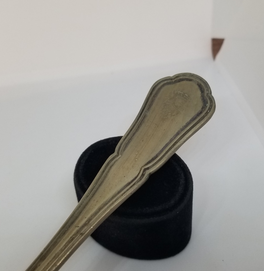 ÜZERİ OSMANLICA LİYA-İ ASKERİYE YAZILI 1. DÜNYA SAVAŞI DÖNEMİ SUBAY KAŞIĞI