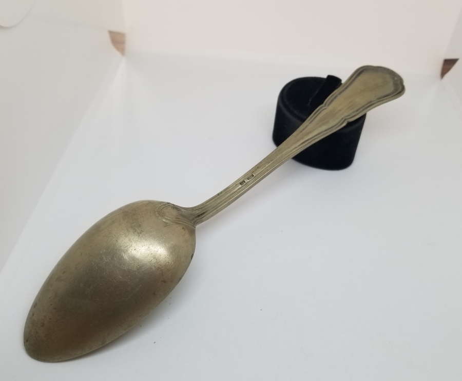 ÜZERİ OSMANLICA LİYA-İ ASKERİYE YAZILI 1. DÜNYA SAVAŞI DÖNEMİ SUBAY KAŞIĞI