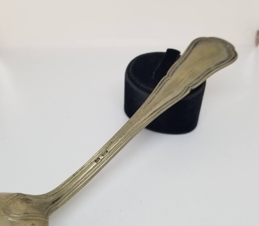 ÜZERİ OSMANLICA LİYA-İ ASKERİYE YAZILI 1. DÜNYA SAVAŞI DÖNEMİ SUBAY KAŞIĞI