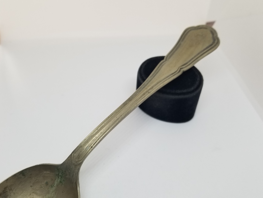 ÜZERİ OSMANLICA LİYA-İ ASKERİYE YAZILI 1. DÜNYA SAVAŞI DÖNEMİ SUBAY KAŞIĞI