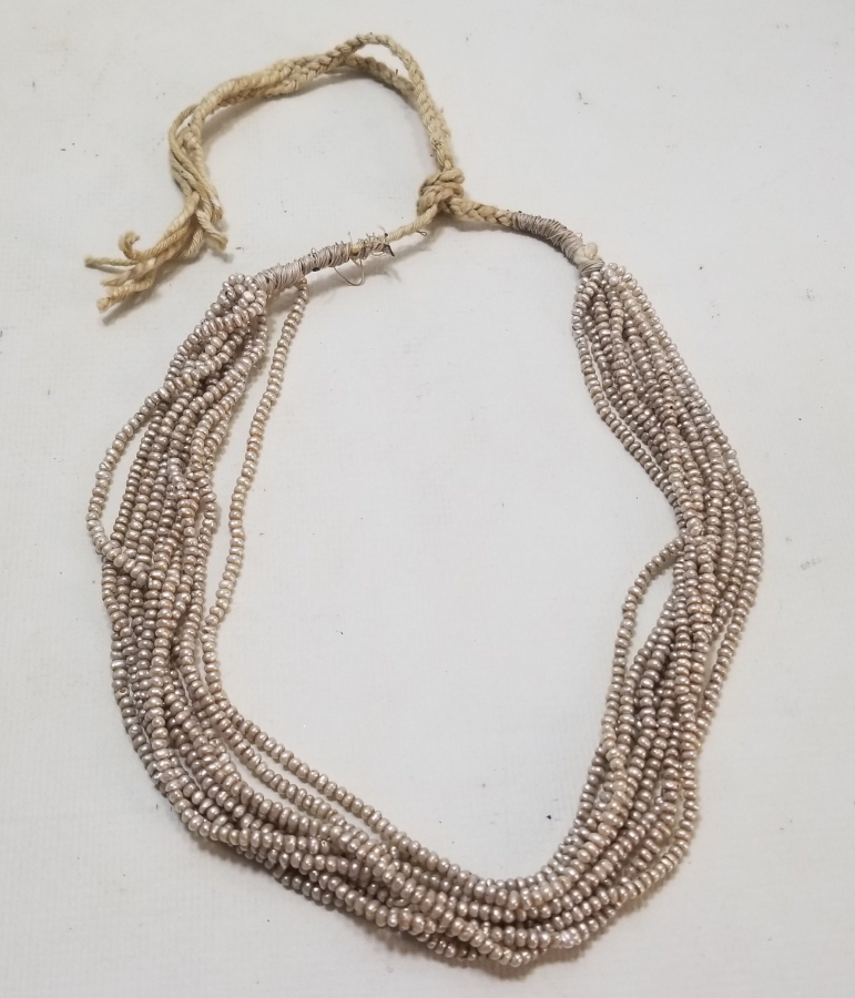 OSMANLI DÖNEMİ BÜYÜK BOY TAM TUR İNCİ GERDANLIK