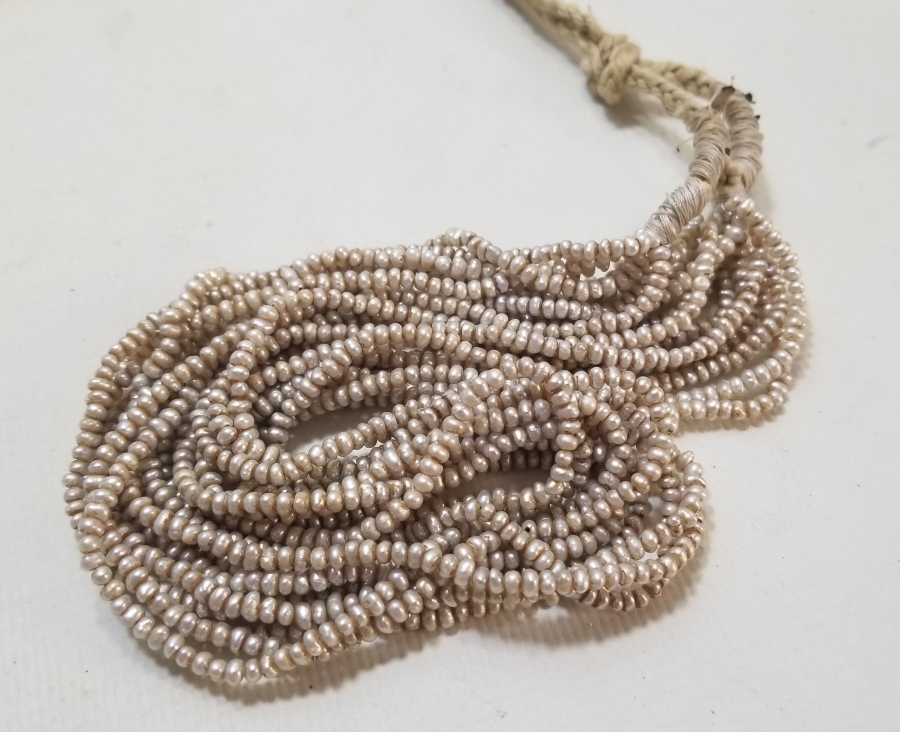 OSMANLI DÖNEMİ BÜYÜK BOY TAM TUR İNCİ GERDANLIK