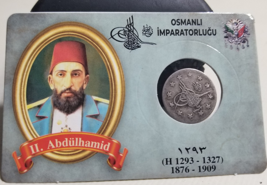 SULTAN ABDÜLHAMİD DÖNEMİ GÜMÜŞ 2 KURUŞ MECİDİYE