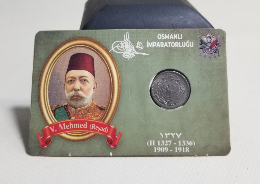 MEHMED REŞAD HAN DÖNEMİ KAPAMASINDA NİKEL 5 PARA