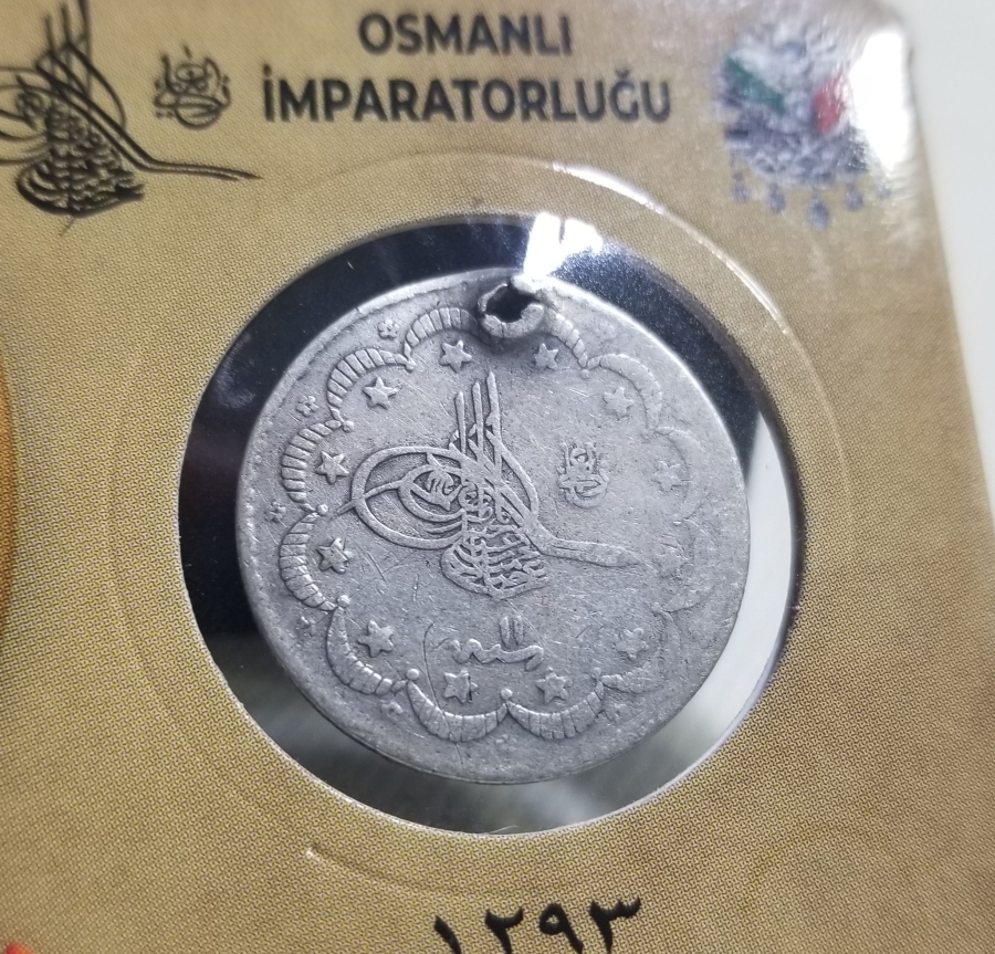 SULTAN ABDÜLHAMİD HAN DÖNEMİ GÜMÜŞ 5 KURUŞ MECİDİYE