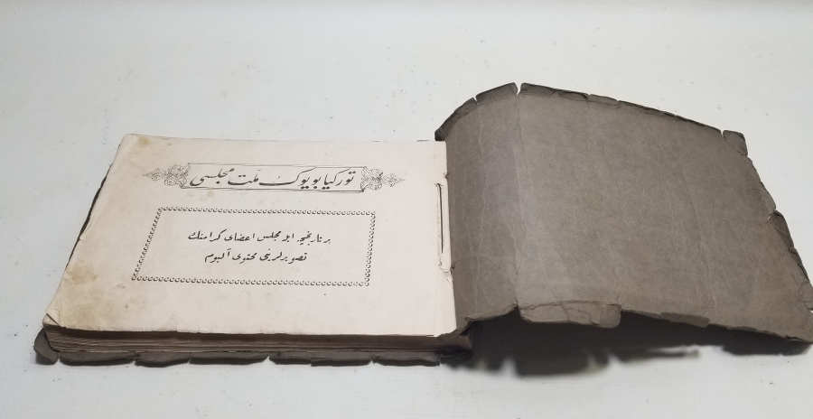 CUMHURİYET TARİHİMİZİN İLK TBMM ALBÜMÜ - İLK MECLİS ALBÜMÜ