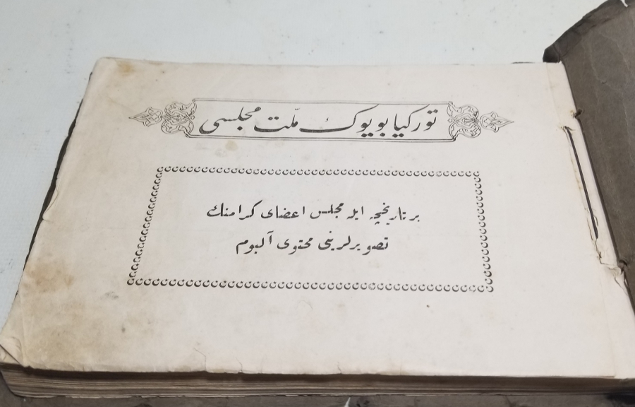 CUMHURİYET TARİHİMİZİN İLK TBMM ALBÜMÜ - İLK MECLİS ALBÜMÜ