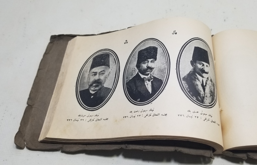 CUMHURİYET TARİHİMİZİN İLK TBMM ALBÜMÜ - İLK MECLİS ALBÜMÜ