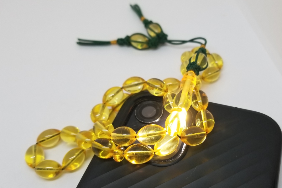 ÖZEL YAPIM DAMLA KEHRİBAR TESPİH