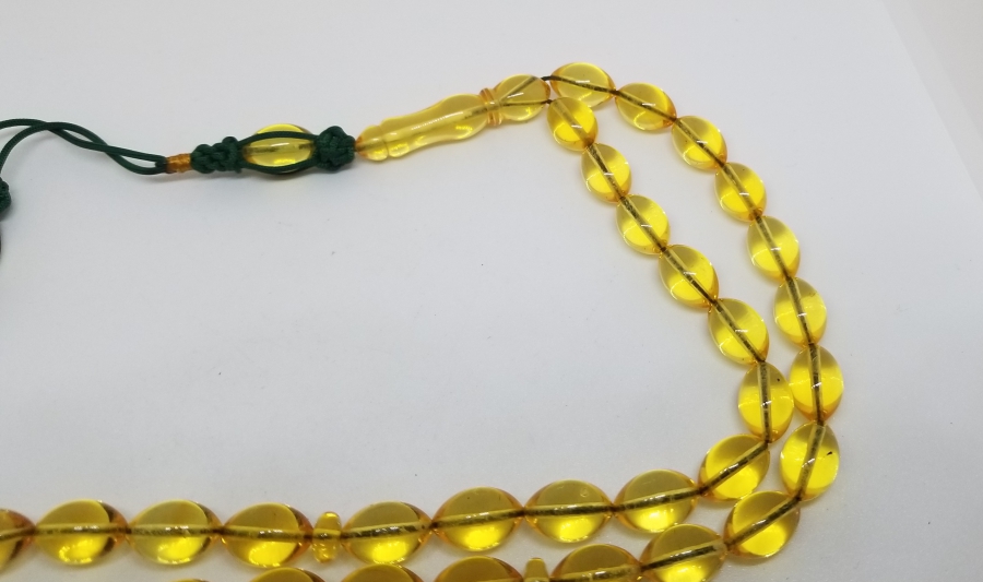 ÖZEL YAPIM DAMLA KEHRİBAR TESPİH