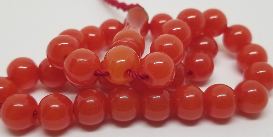 ÇUBUK MALZEMEDEN YAPILMIŞ ANTİKA 33LÜ KATALİN TESPİH