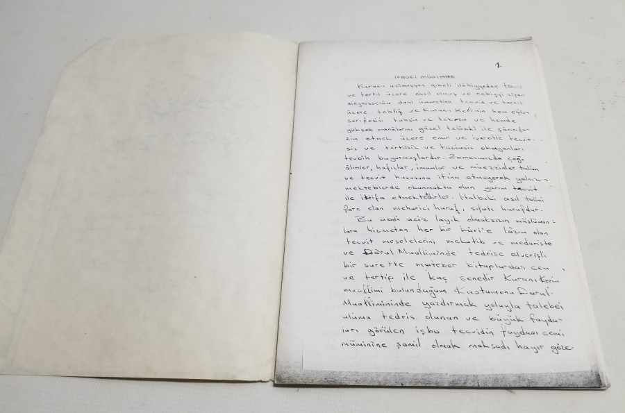 REŞADİYE TECVİDİ İSİMLİ BASKI KİTAP