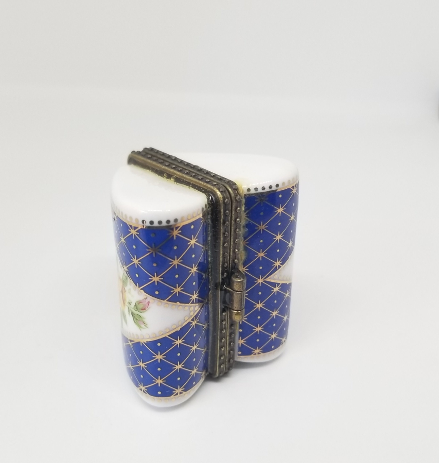 EL BOYAMA ANTİKA PORSELEN LİMOGES CÜZDAN