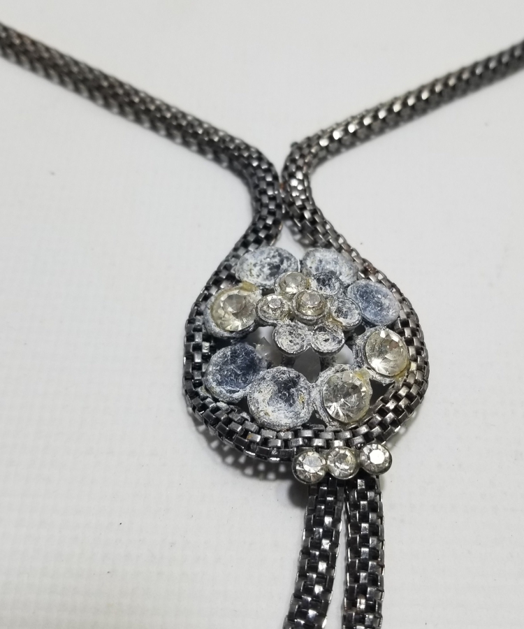 GÜMÜŞ KAPLAMA BİJUTERİ GERDANLIK