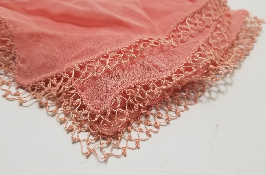 OSMANLI DÖNEMİ OYALI İPEK MENDİL