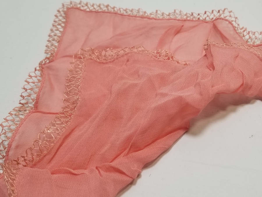 OSMANLI DÖNEMİ OYALI İPEK MENDİL