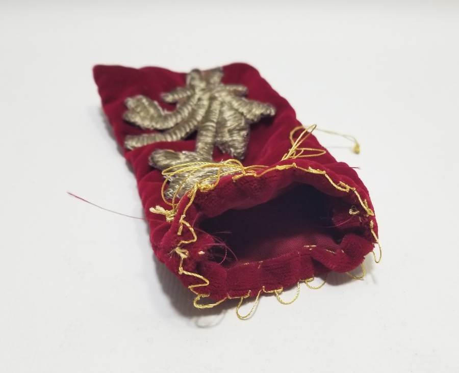 OSMANLI DÖNEMİ SIRMA İŞÇİLİKLİ KESE