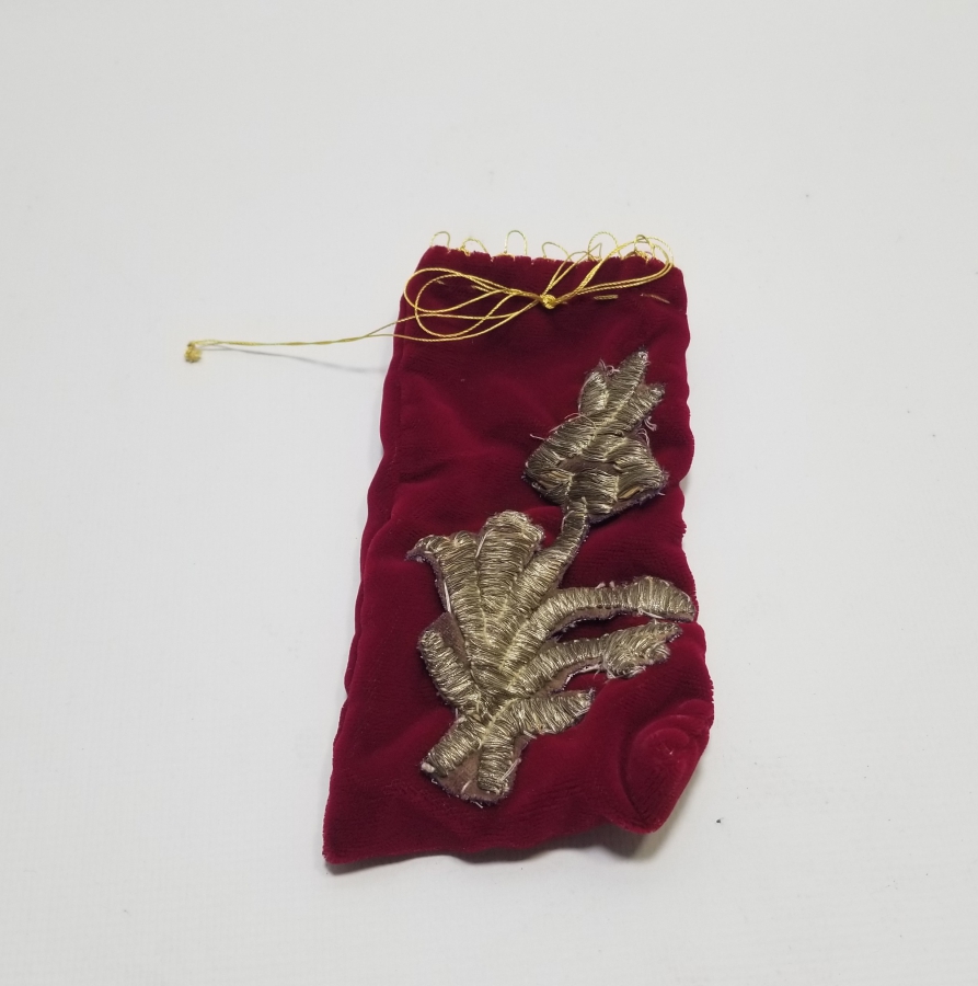 OSMANLI DÖNEMİ SIRMA İŞÇİLİKLİ KESE