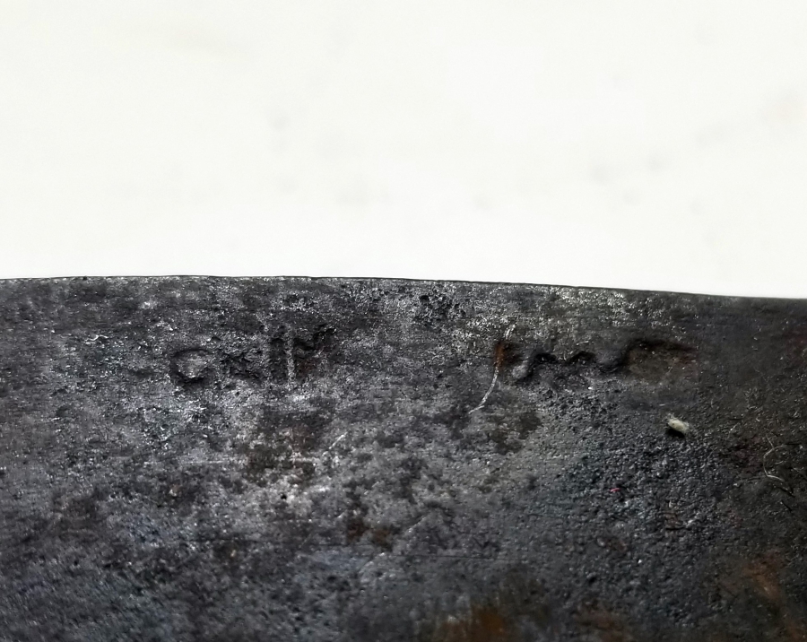 OSMANLI DÖNEMİ EL YAPIMI ÜZERİ OSMANLICA YAZILI BAĞ BIÇAĞI - AŞI BIÇAĞI