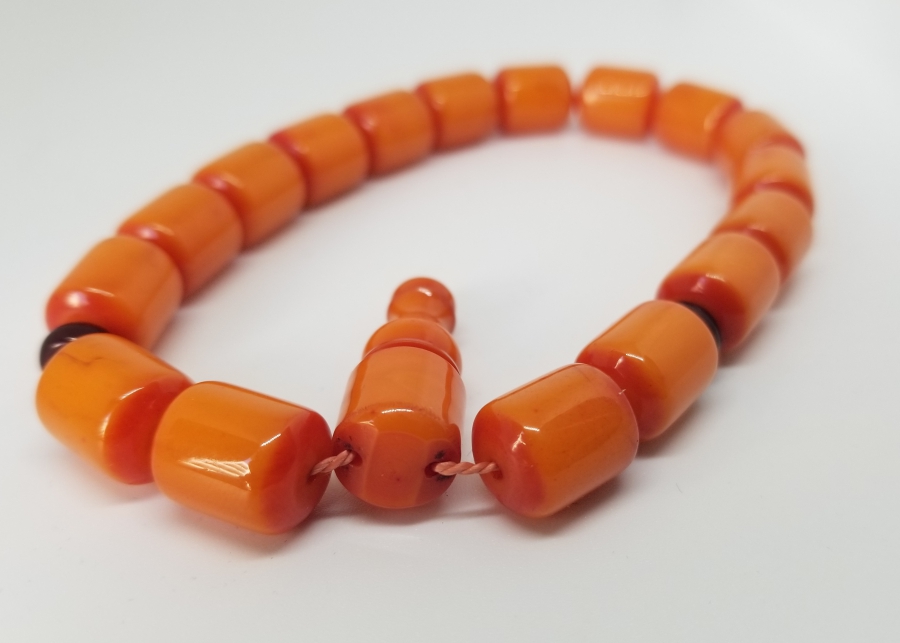 OSMANLI DÖNEMİ MİSKEVİ BAĞA MASKOT TESPİH