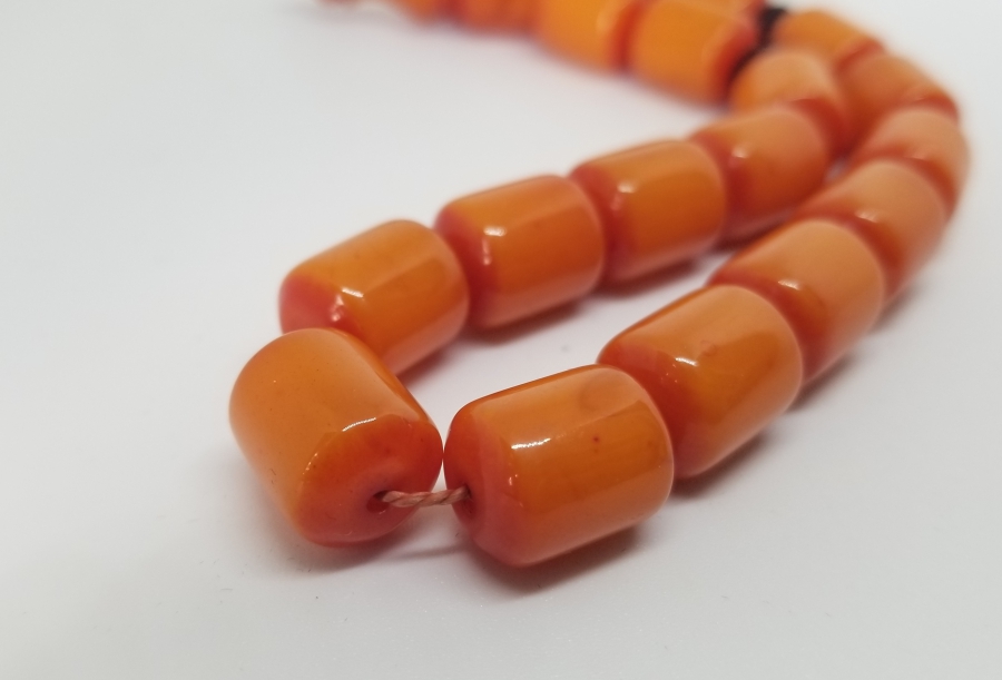 OSMANLI DÖNEMİ MİSKEVİ BAĞA MASKOT TESPİH