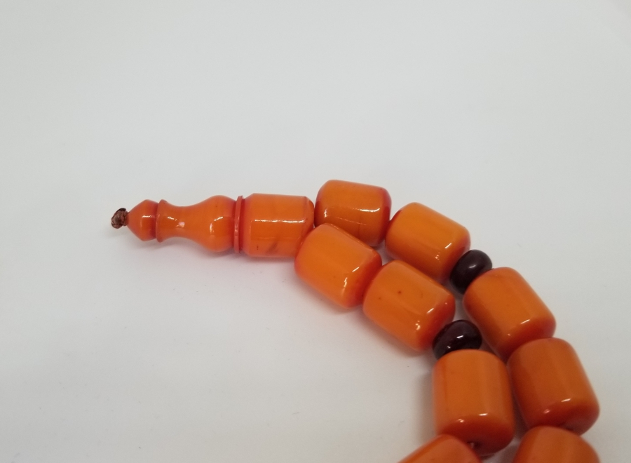 OSMANLI DÖNEMİ MİSKEVİ BAĞA MASKOT TESPİH